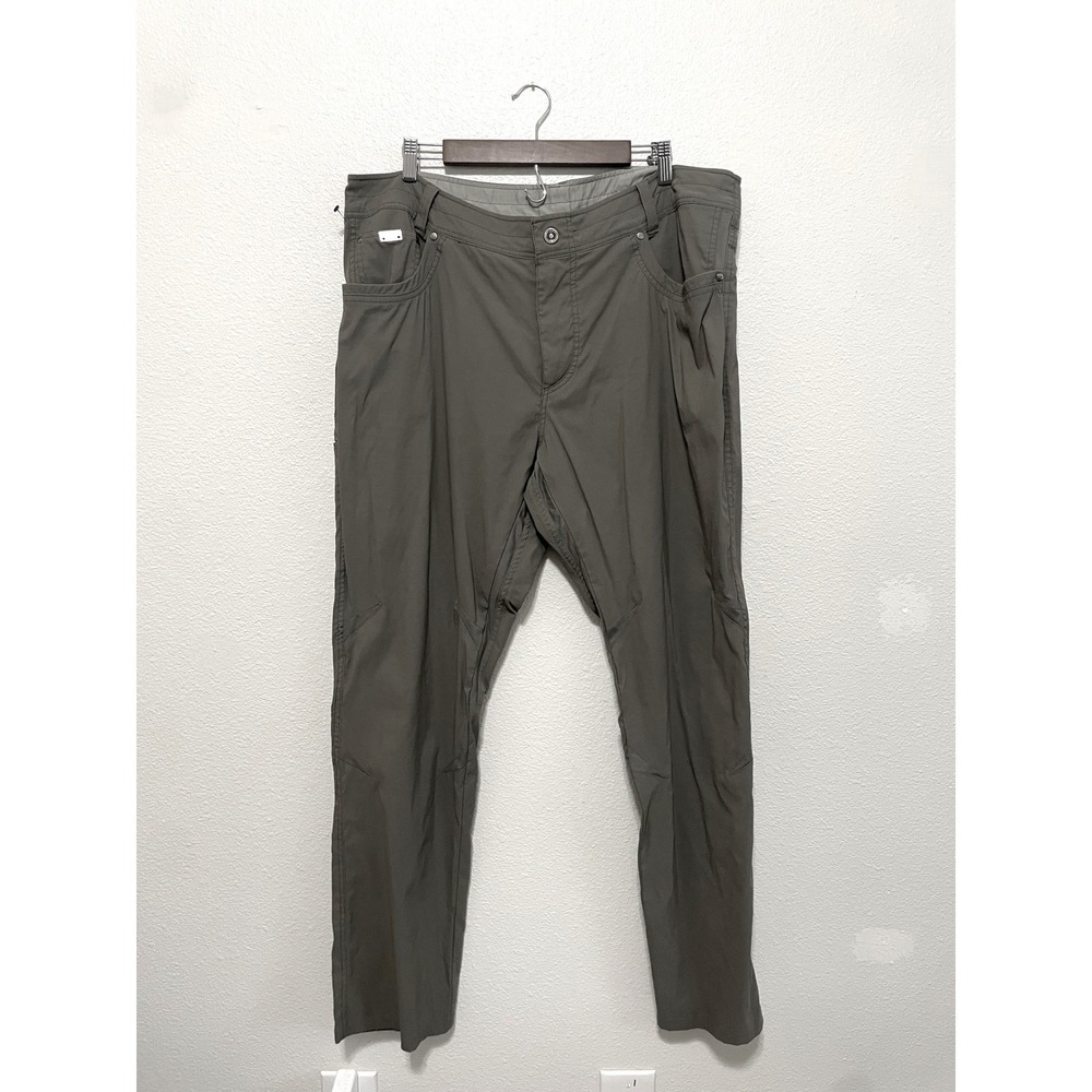Kuhl Hiking Pants Mens 40x32 Olive Green Style 5175 Technical Outdoor Gorpcore